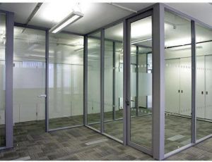 office glass partition