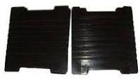 Grooved Rubber Pad