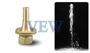 Brass Adjustable Street Jet Fountain Nozzle