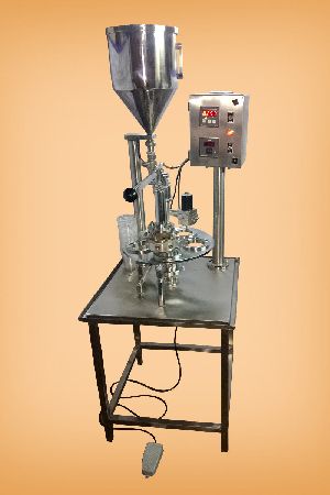 Foot Operated Cup Filling Machine