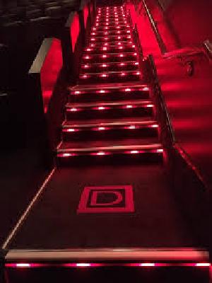 Cinema Step Lighting Installation