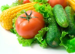 fresh exotic vegetables