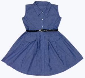 Girls Pocket Dress