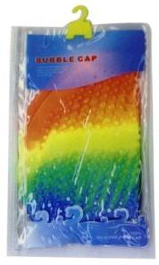 Multi Coloured Bubble Swimming Cap