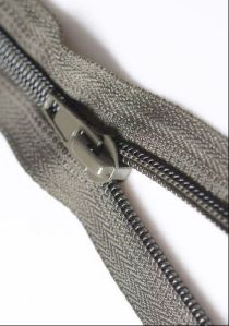 Coiled Closed End Zipper