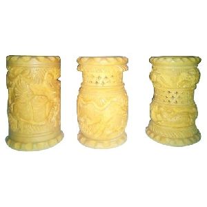 Decorative Wooden Pots