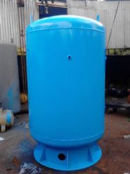 vertical air receiver tank