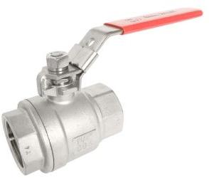 316 Stainless Steel 1 Pc Ball Valve