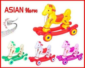 Deluxe Baby Asian Rocking Horse