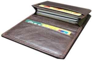 Synthetic Leather Card Holder