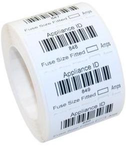 Printed Barcode Label