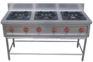 Three Burner Cooking Range