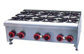 Portable 6 Burner Cooking Range