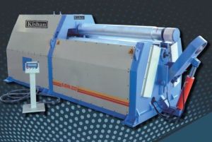HYDRAULIC 4 ROLL DOUBLE PINCH TYPE PLATE BENDING MACHINE
