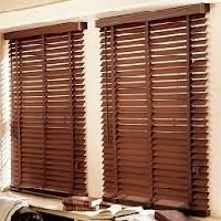 wooden blind