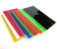 colored plastic sheet