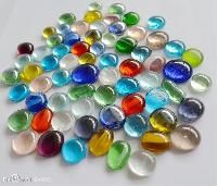 colored glass beads