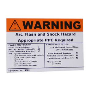 PVC Industrial Labels