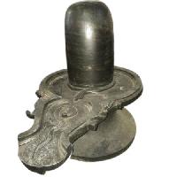 Black stone shivling