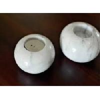 Marble Candle Holders