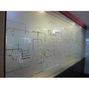Printed Glass Partition Film