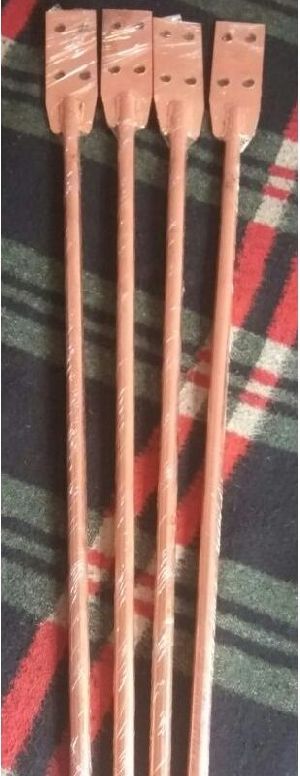 copper bonded earthing electrodes