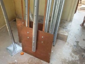 copper earthing plate