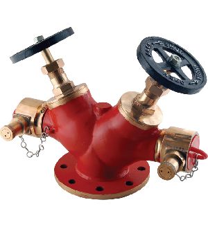 Gunmetal Double Outlet Hydrant Valve