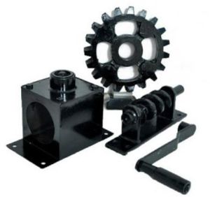 rolling shutter gear box