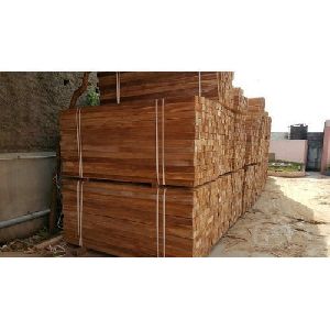 Colombia Teak Wood Square Logs