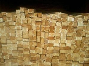 Ghana Teak Wood Square Logs