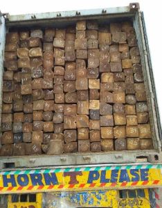 Sudan Teak Wood Square Logs