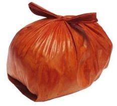 Orange Garbage Bag