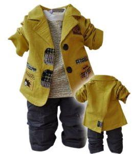 Boys Casual 3 Piece Suit