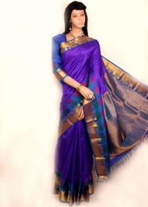 semi silk sarees