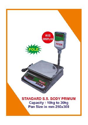 SS Body Standard Premium Weighing Scales