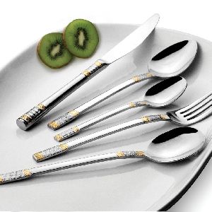 Celebration 22 Carat Gold Plated Cutlery Set