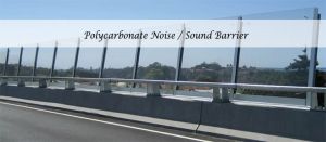 Transparent Noise Barrier