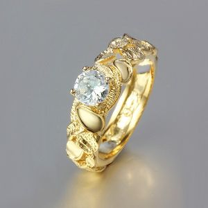 Gold Diamond Ring