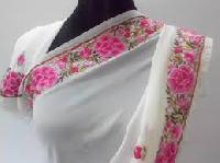 french knot sarees