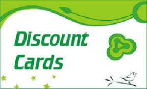 pvc discount cards