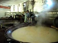 sugarcane juice boiling pan