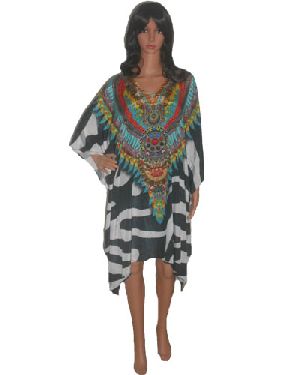 SD5 Stylish Knee Length Kaftan