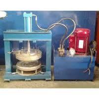 Hydrolic paper plate machine