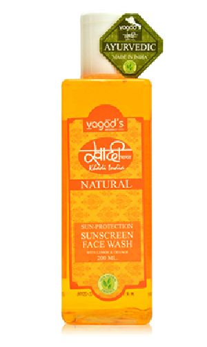 SUN PROTECTION SUNSCREEN FACE WASH