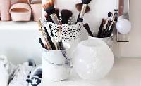 Marble Brush Holders