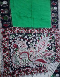 Kalamkari Chennur Silk Sarees