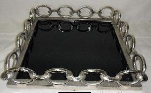 Rectangle Tray With Border