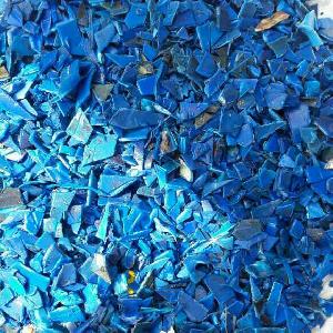 HDPE BLUE DRUM GIRENDING CHIPS