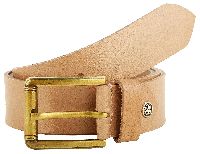 Nature Color Leather Belt